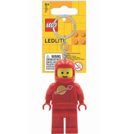 Breloc LED Astronaut LEGO Space Classic Roșu