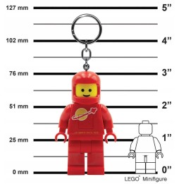 Breloc LED Astronaut LEGO Space Classic Roșu