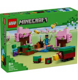 LEGO Minecraft Dom prosiaczka i Wiśniowy ogród