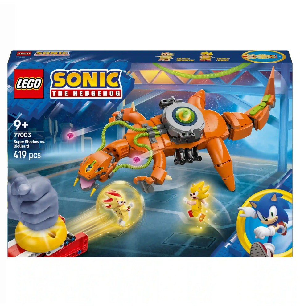 LEGO Sonic Super Shadow kontra Biolizard 77003