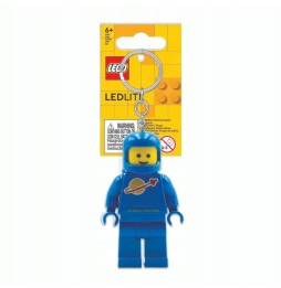 Breloc cu lanternă LEGO Astronaut albastru