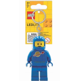 Breloc cu lanternă LEGO Astronaut albastru