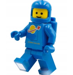 LEGO Keychain with Flashlight Blue Astronaut