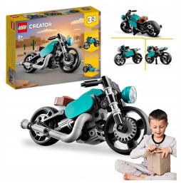 LEGO Creator 3in1 Vintage Motorcycle for Kids