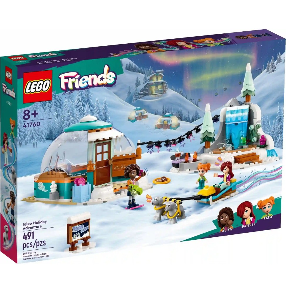 LEGO Friends 41760 Aventură de iarnă în iglu