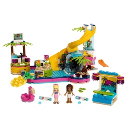 LEGO Friends Petrecerea Andrei la piscină 41374