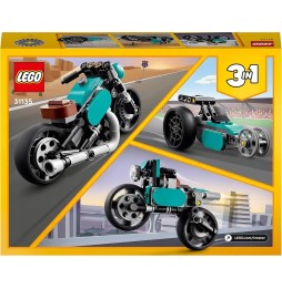 LEGO Creator 3in1 Vintage Motorcycle for Kids