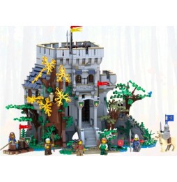 LEGO Bricklink 910001 Castel în Pădure