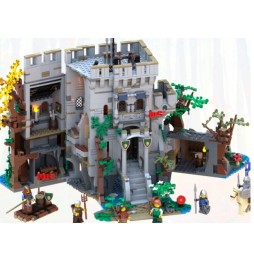 LEGO Bricklink 910001 Zamek w Lesie