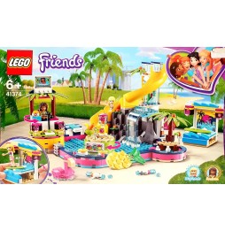 LEGO Friends Petrecerea Andrei la piscină 41374