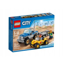 LEGO 60082 City - Mașină off-road cu remorcă