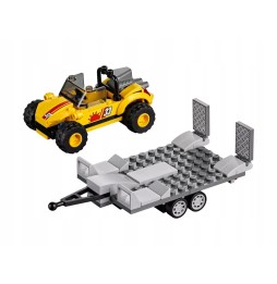 LEGO 60082 City - Mașină off-road cu remorcă