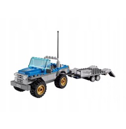 LEGO 60082 City - Mașină off-road cu remorcă