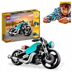 LEGO Creator 3in1 Vintage Motorcycle for Kids