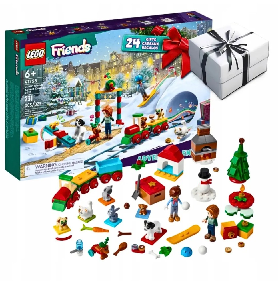 LEGO Friends kalendarz adwentowy 2024