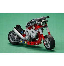 LEGO Technic motocicletă 2 în 1 set