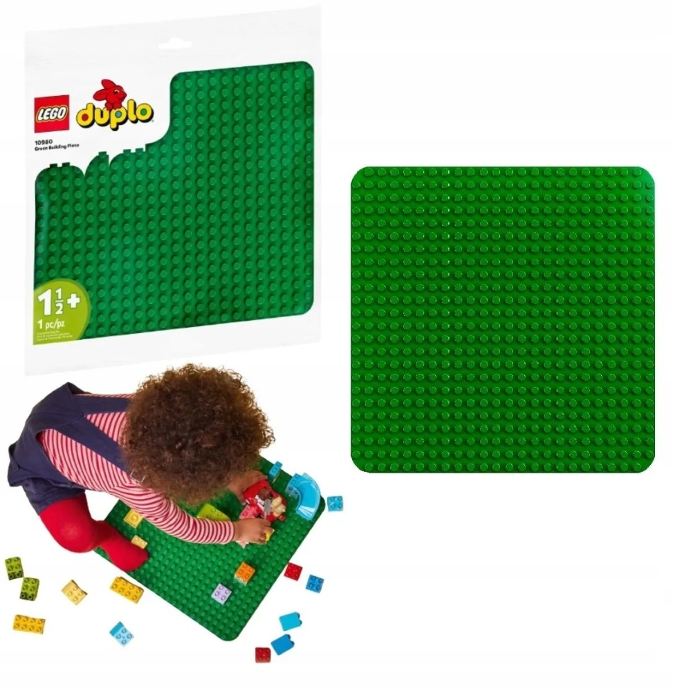 LEGO DUPLO 10980 Placă de construcție verde