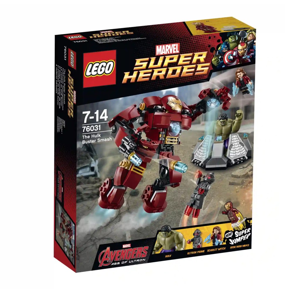 LEGO Super Heroes 76031 Hulk Buster atacă