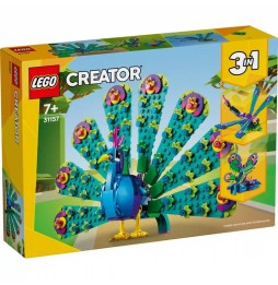 LEGO Creator 31157 - Egzotyczny Paw 3w1 Klocki