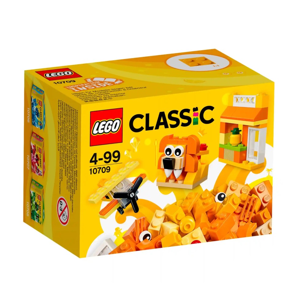 LEGO Classic 10709 Pomarańczowy zestaw kreatywny