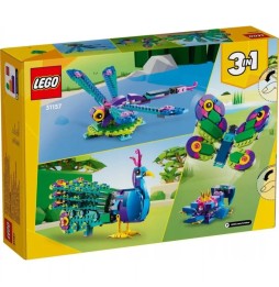 LEGO Creator 31157 - Egzotyczny Paw 3w1 Klocki