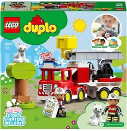 LEGO Duplo Mașină de pompieri 10969 pentru copii