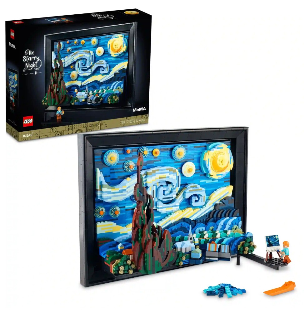 LEGO Ideas 21333 Noaptea înstelată van Gogh