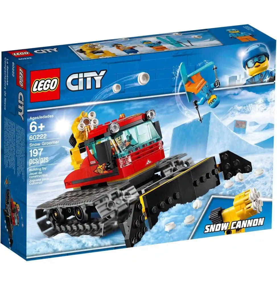 Klocki LEGO City 60222 - Pług gąsienicowy outlet