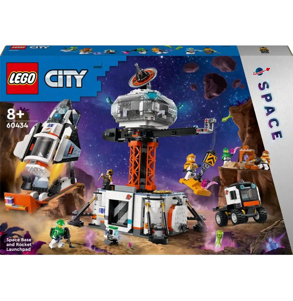 LEGO City 60434 Stacja kosmiczna i rakieta