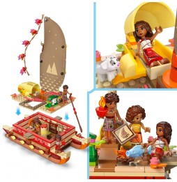 LEGO Disney Aventură cu canoea Vaiana 43270