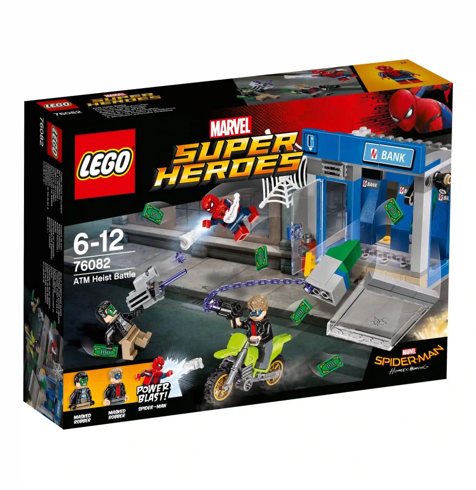 Klocki LEGO Super Heroes Walka o bankomat 76082