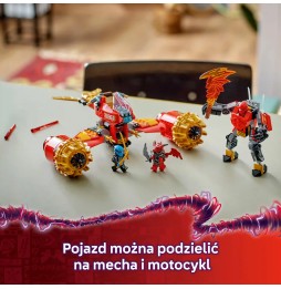 LEGO Ninjago Mecanicul furtunii al lui Kai 71830