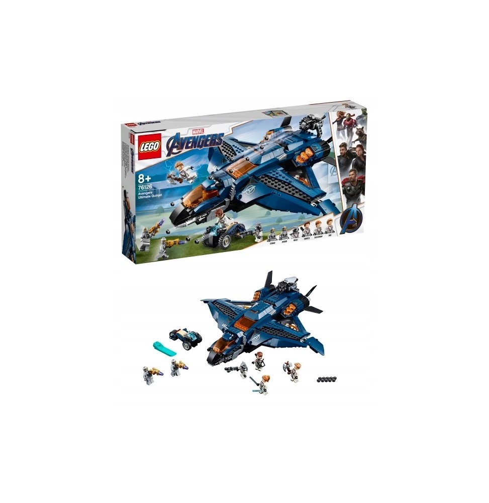 LEGO 76126 Quinjetul Minunat Avengers