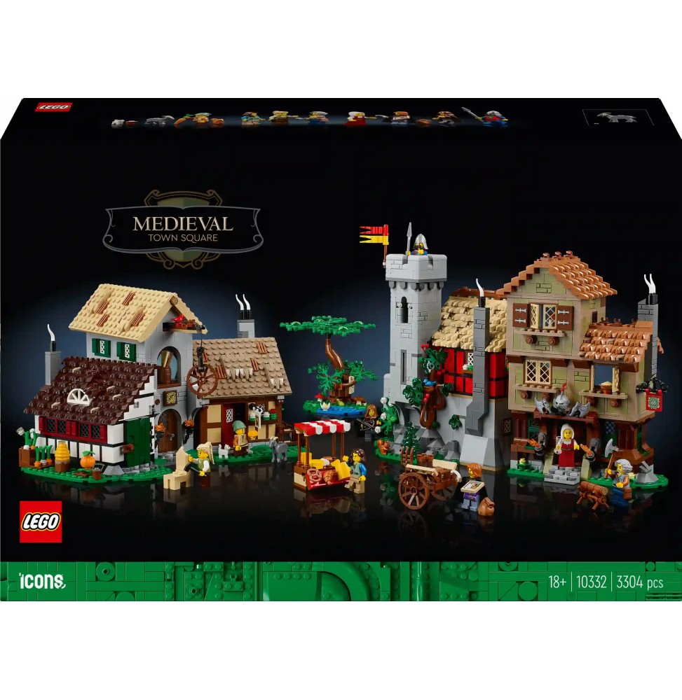 LEGO Icons 10332 Średniowieczny plac miejski