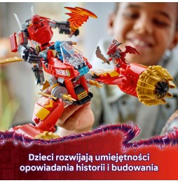 LEGO Ninjago Burzowy jeździec-mech Kaia 71830