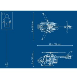 LEGO Technic 42092 Helikopter ratunkowy