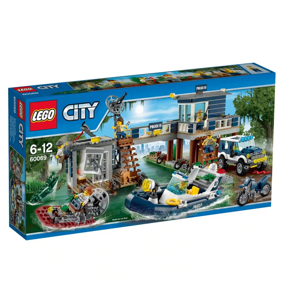 LEGO City 60069 Swamp Police Station