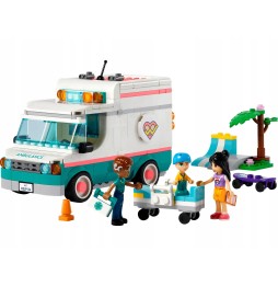 LEGO Friends Hospital Ambulance in Heartlake