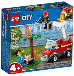 LEGO City 60212 grătar în flăcări camion de pompieri