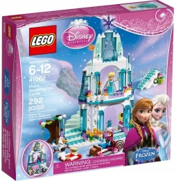 LEGO Disney 41062 Błyszczący lodowy zamek Elzy