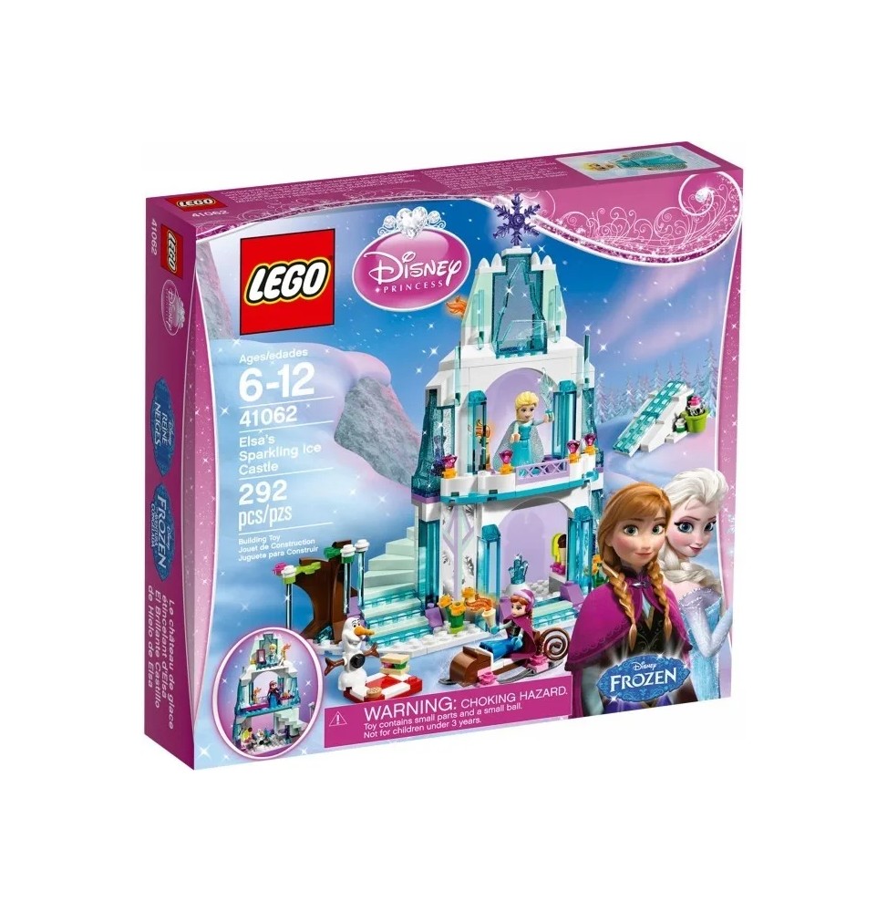 LEGO Disney 41062 Błyszczący lodowy zamek Elzy