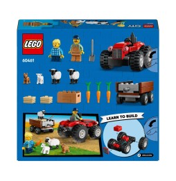 LEGO City 60461 Czerwony traktor z przyczepą