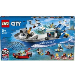 Lego 60277 City Police Patrol Boat