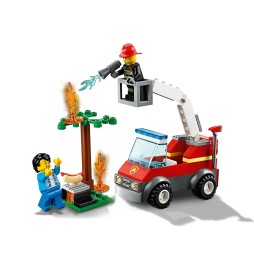 LEGO City 60212 Flaming Grill with Fire Truck