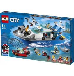 Lego 60277 City Police Patrol Boat