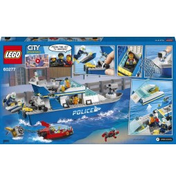 Lego 60277 City Police Patrol Boat