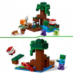 Lego Minecraft 21240 Aventură în mlaștini