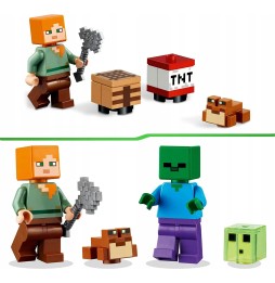 Lego Minecraft 21240 Przygoda na mokradłach