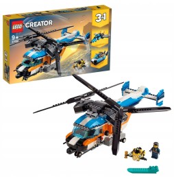 Lego Creator Helicopter Dual Rotor 31096