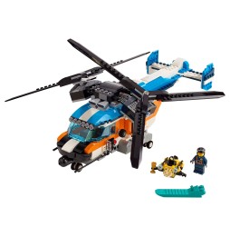 Lego Creator Helicopter Dual Rotor 31096